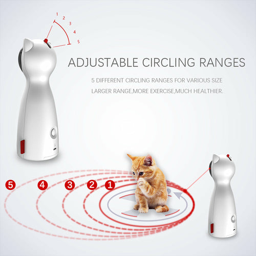 Creative Cat Pet LED Laser Funny Toy Smart Automatic Sensor